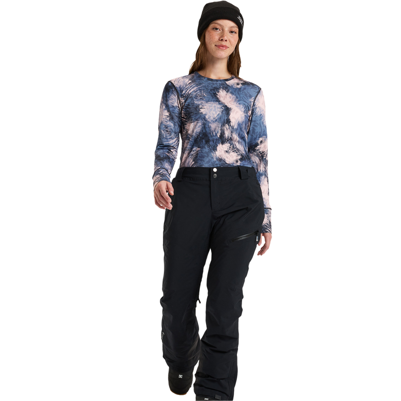 Women's Gore-Tex Stretch Spridle Pant, Roxy Women's Gore-Tex Stretch Spridle Pant in KVJ0-Anthracite front