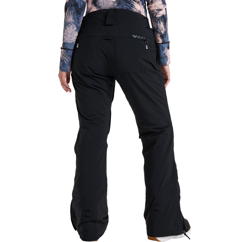 Women's Gore-Tex Stretch Spridle Pant, Roxy Women's Gore-Tex Stretch Spridle Pant in KVJ0-Anthracite back