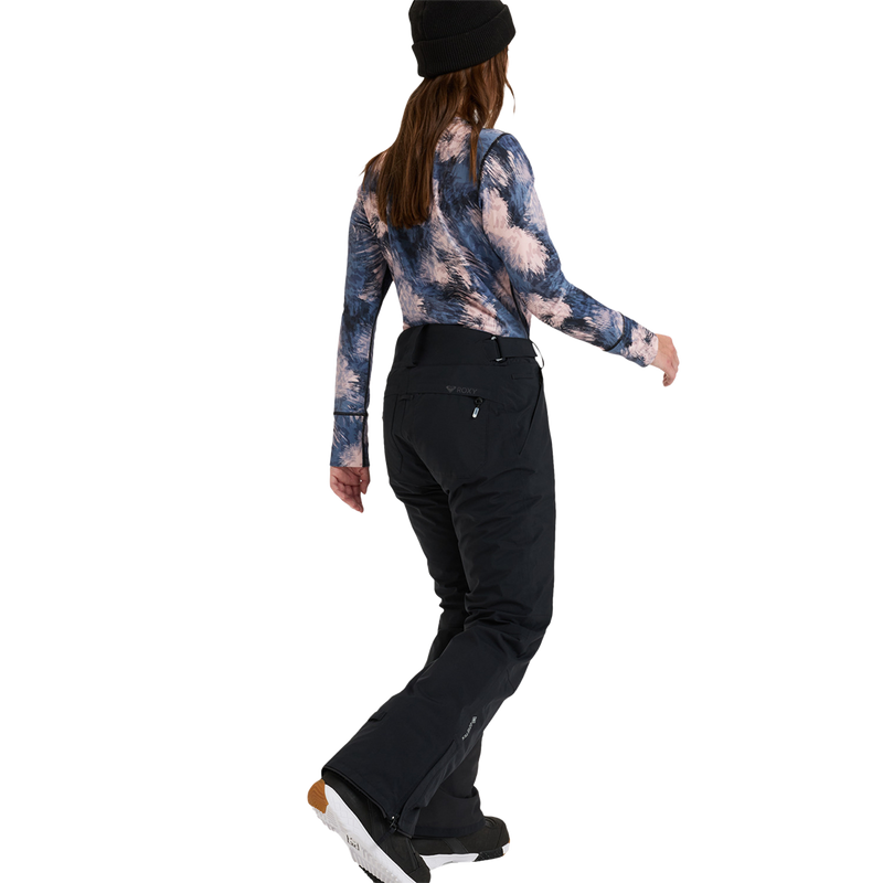 Women's Gore-Tex Stretch Spridle Pant, Roxy Women's Gore-Tex Stretch Spridle Pant in KVJ0-Anthracite back right