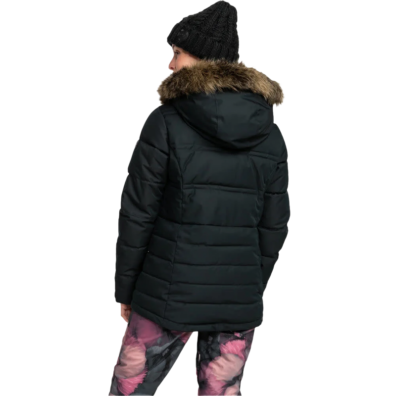 Women's Quinn Jacket, Roxy Women's Quinn Jacket in KVJ0-Anthracite back
