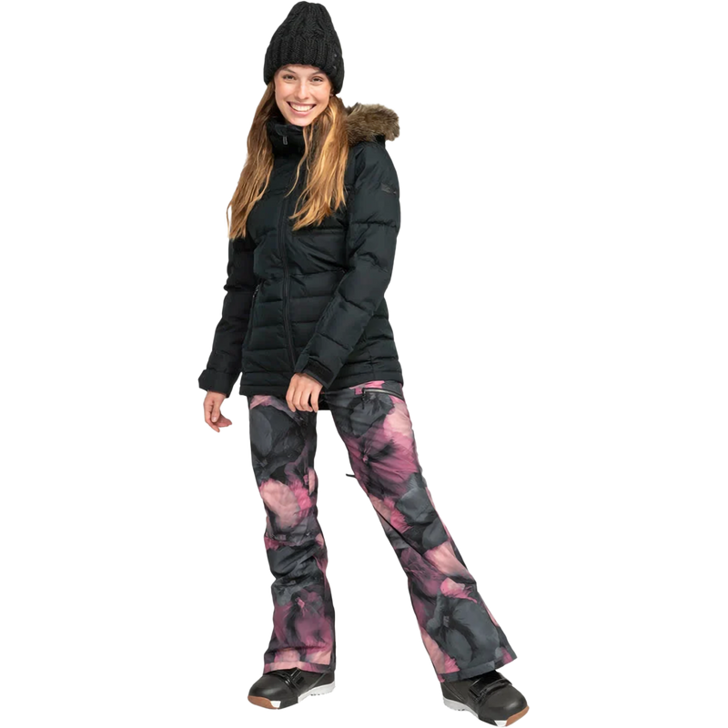 Women's Quinn Jacket, Roxy Women's Quinn Jacket in KVJ0-Anthracite front