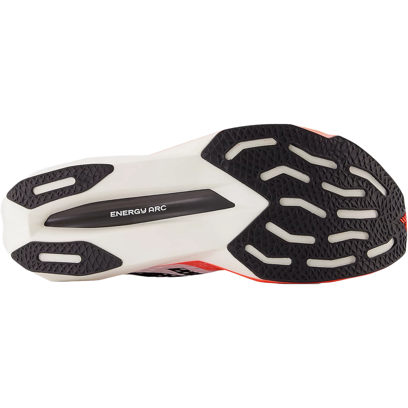 FuelCell Super Comp Pacer V2, New Balance FuelCell Super Comp Pacer V2 in CU-Urgent Red/White bottom