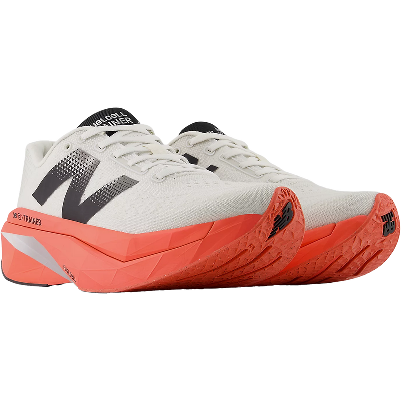 Men's FuelCell SuperComp Trainer v3, New Balance FuelCell Super Comp Trainer v3 in Y-Urgent Red/Sea Salt pair 