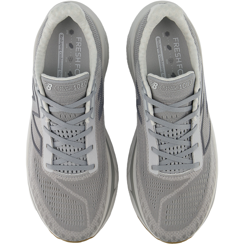 Men's Fresh Foam X 1080 v14, New Balance Men's Fresh Foam X 1080 v14 in G-Grey Matter/Slate pair top