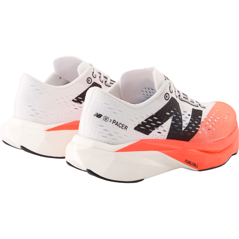 Women's FuelCell Super Comp Pacer V2, New Balance Women's FuelCell SuperComp Pacer v2 3/4 pair heel