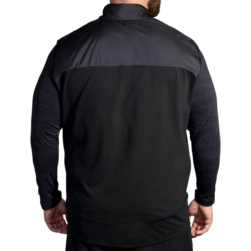 Men's Shield Hybrid Vest 3.0, Brooks Men's Shield Hybrid Vest 3.0 Back