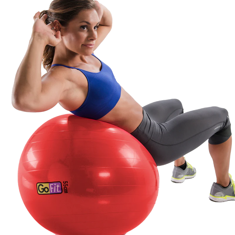 Stability Ball - 55 cm, GoFit Stability Ball 55 CM with model