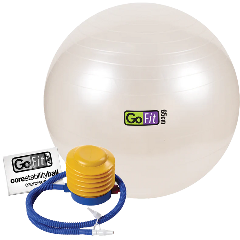 Stability Ball - 65 cm, GoFit Stability Ball 65 CM with pump