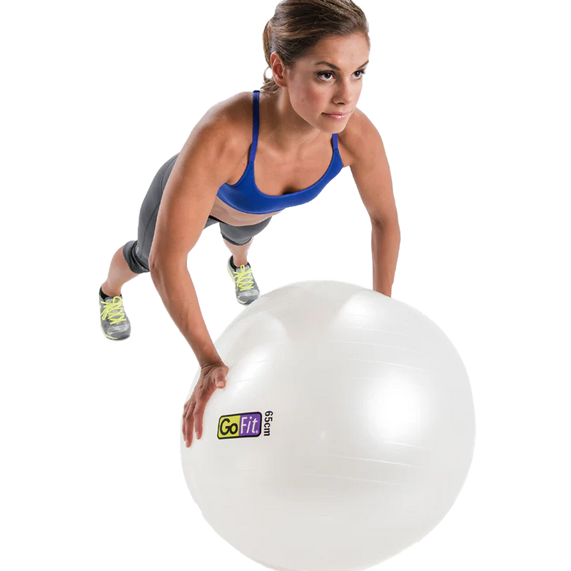 Stability Ball - 65 cm, GoFit Stability Ball 65 CM with model
