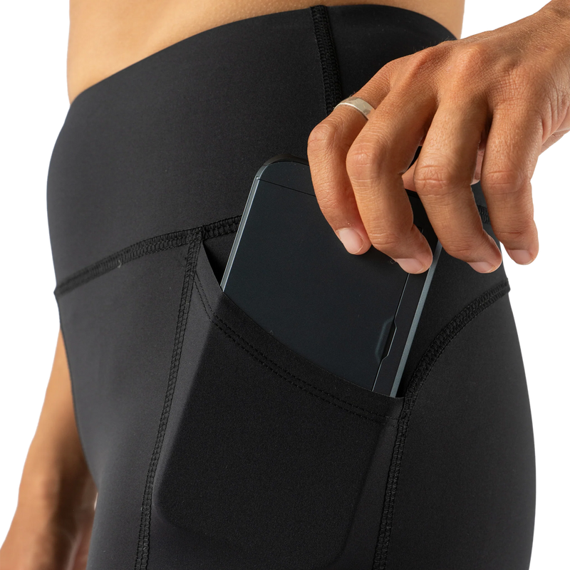 Women's Speed Leggy 4" High Rise, Rabbit Speed Leggy High Rise 4" side pocket