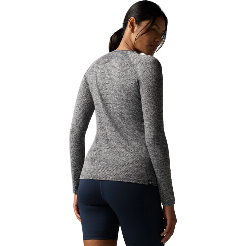 Women's EZ Tee Perf Long Sleeve, Rabbit Women's EZ Tee Perf Long Sleeve back