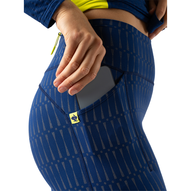Women's Low Light Speed Tight, Rabbit Women's Low Light Speed Tights side pocket