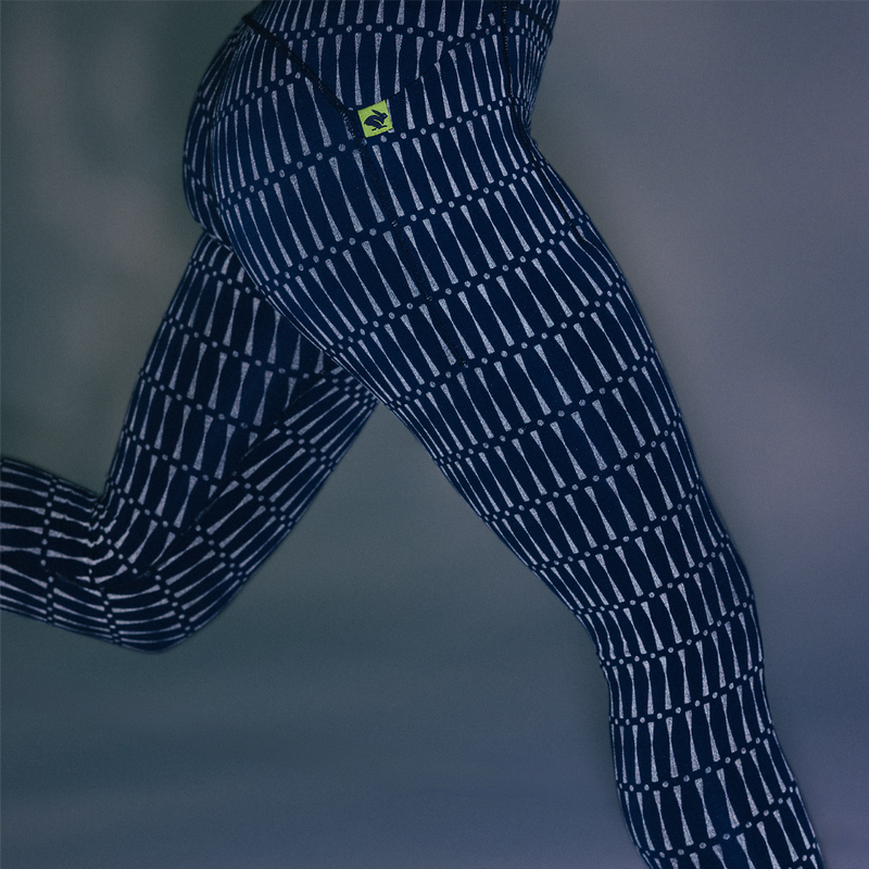 Women's Low Light Speed Tight, Rabbit Women's Low Light Speed Tights reflective