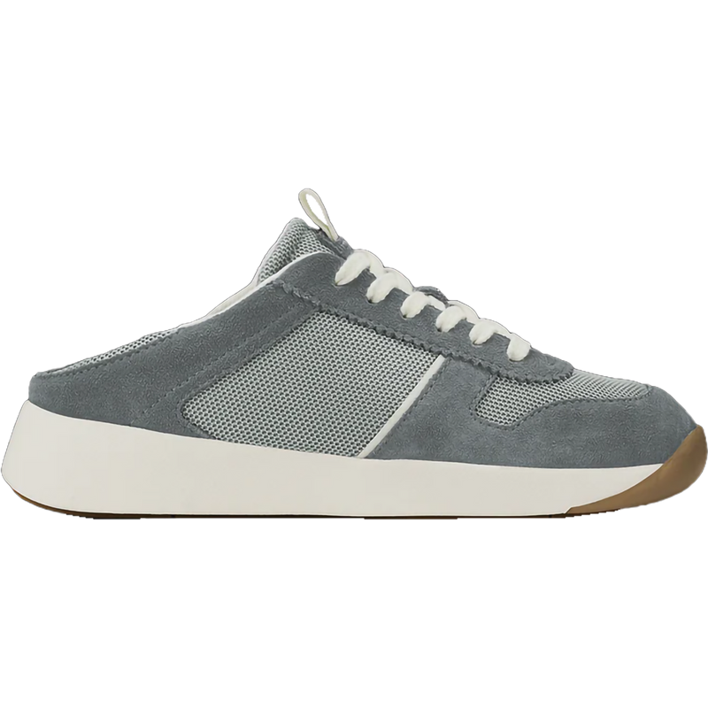 Women's Kaulele Mesh, Olukai Women's Kaulele Mesh in RKAU Rock Ash right profile heel down