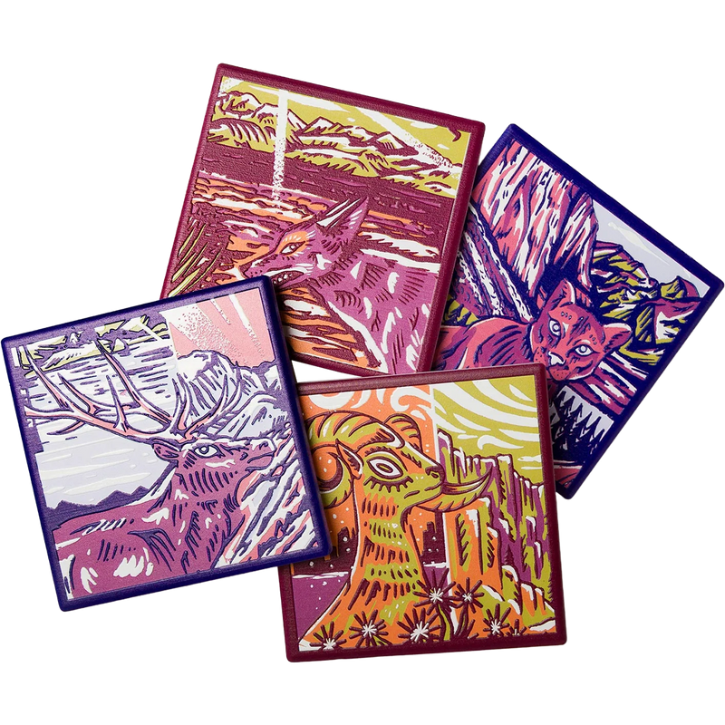 National Park Naturalist Coaster Set, Featured Image