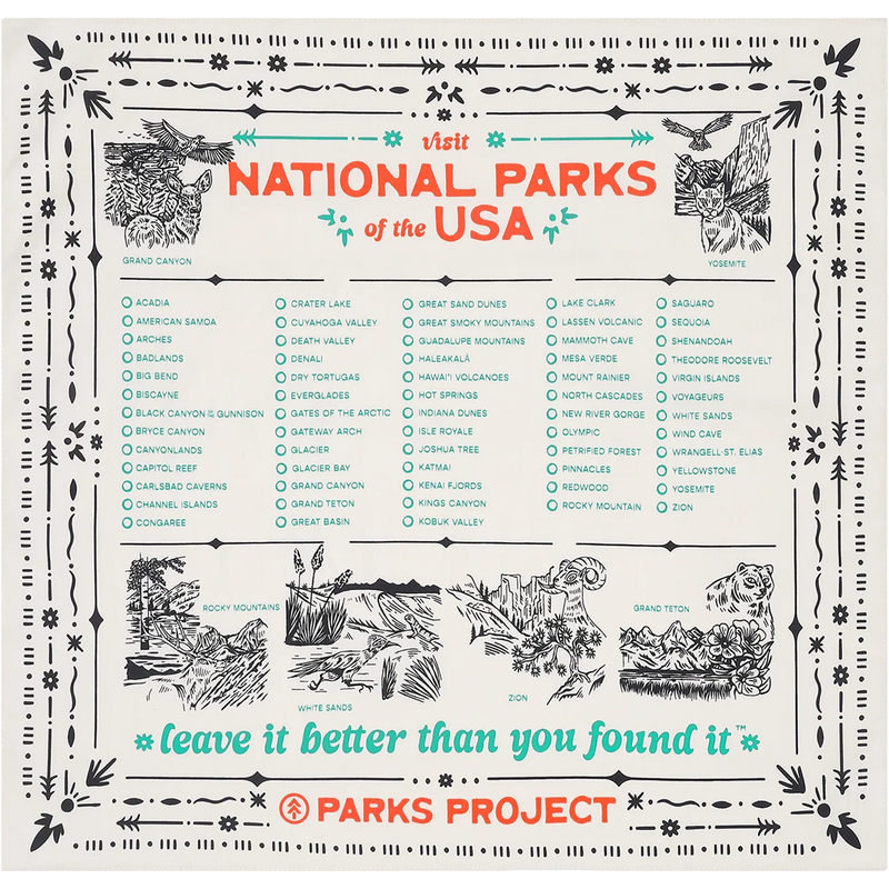 National Park Naturalist Bandana, Featured Image