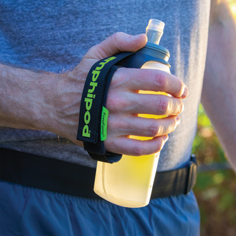 16 oz Soft-Tech Minimalist Handheld, Amphipod 16 oz Soft-Tech Minimalist Handheld in Clear/Natural with model