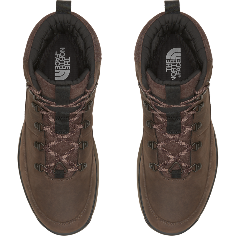 Men's Bergen Leather WP, The North Face Men's Bergen Leather WP in ZN3-Demitasse Brown pair top