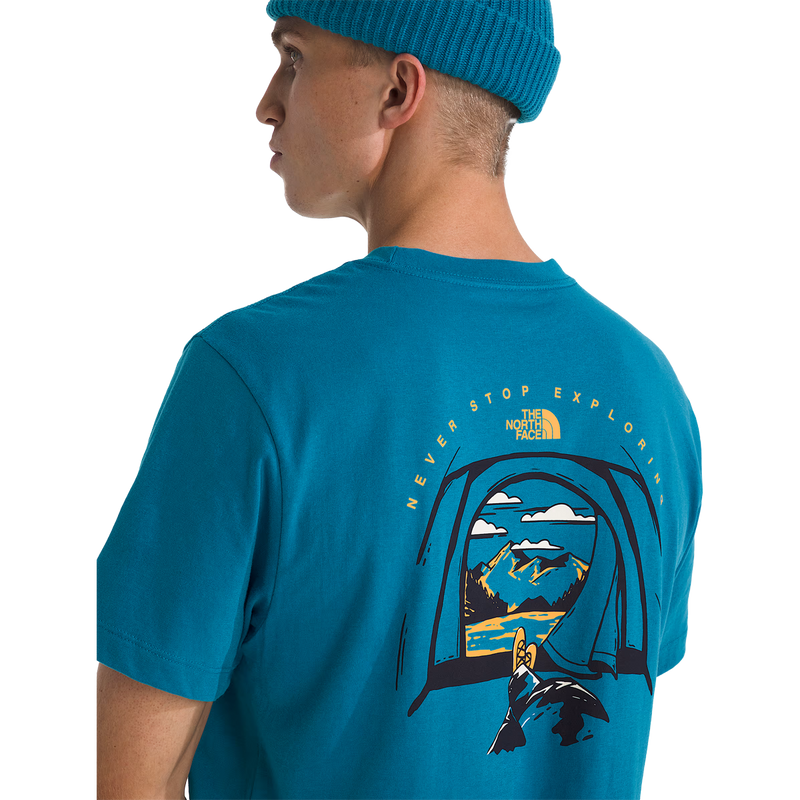 Men's Evolution Tent Short Sleeve Tee, The North Face Men's Evolution Tent Short Sleeve Tee Back