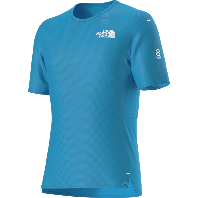 Men's Summit High Trail Short Sleeve, The North Face Men's Summit High Trail Short Sleeve 3/4 Front