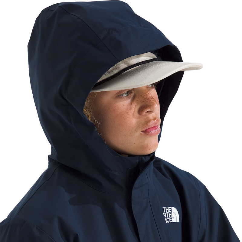 Youth Warm Antora Rain Jacket, The North Face Youth Warm Antora Rain Jacket Hood