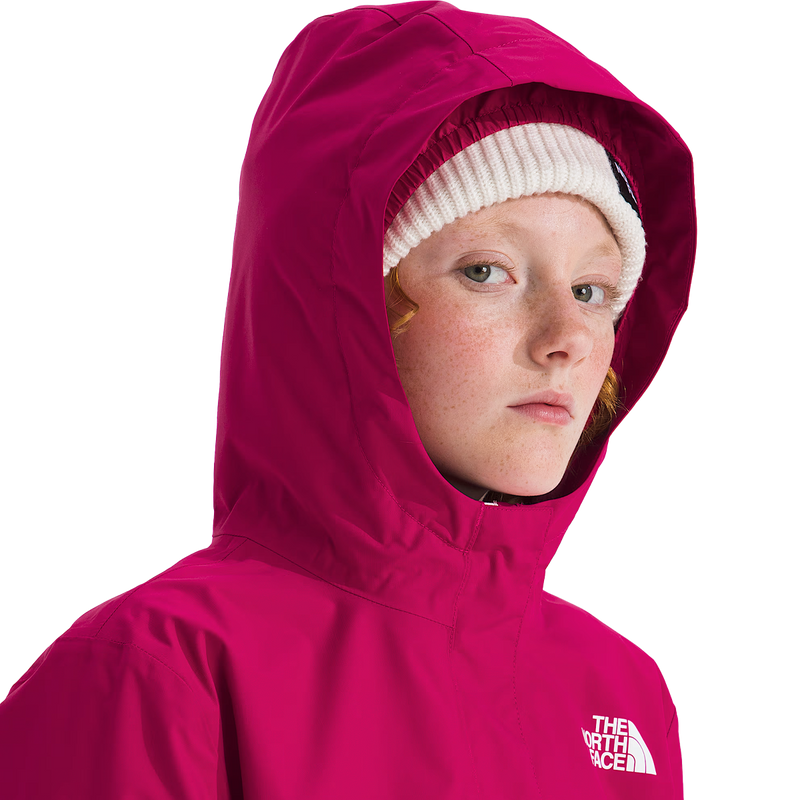Youth Warm Antora Rain Jacket, The North Face Youth Warm Antora Rain Jacket Hood