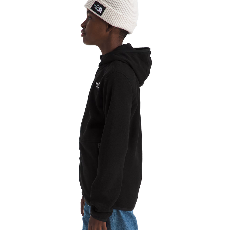 Youth Glacier Full Zip Hoodie, The North Face Youth Glacier Full Zip Hoodie Side