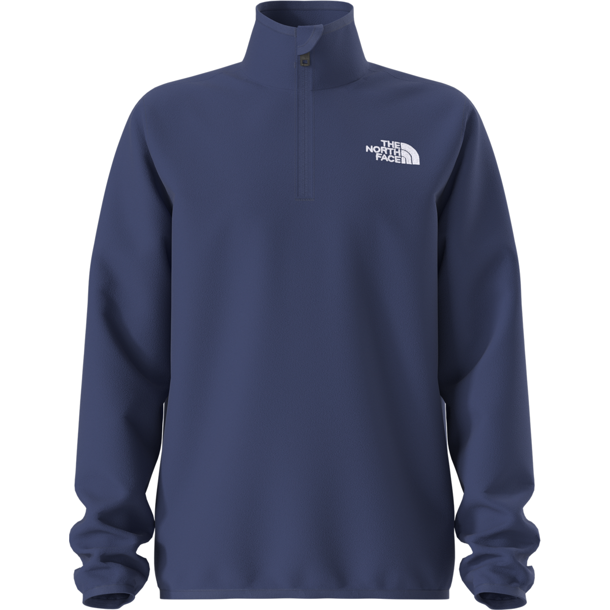 The North Face Youth Glacier 1/4 Zip Pullover in Bold Blue