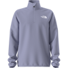 The North Face Youth Glacier 1/4 Zip Pullover in Pale Plum