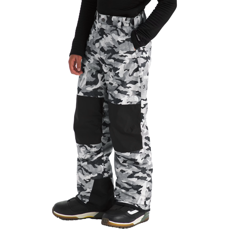 Youth Freedom Insulated Pant, The North Face Youth Freedom Insulated Pant 3/4 Front