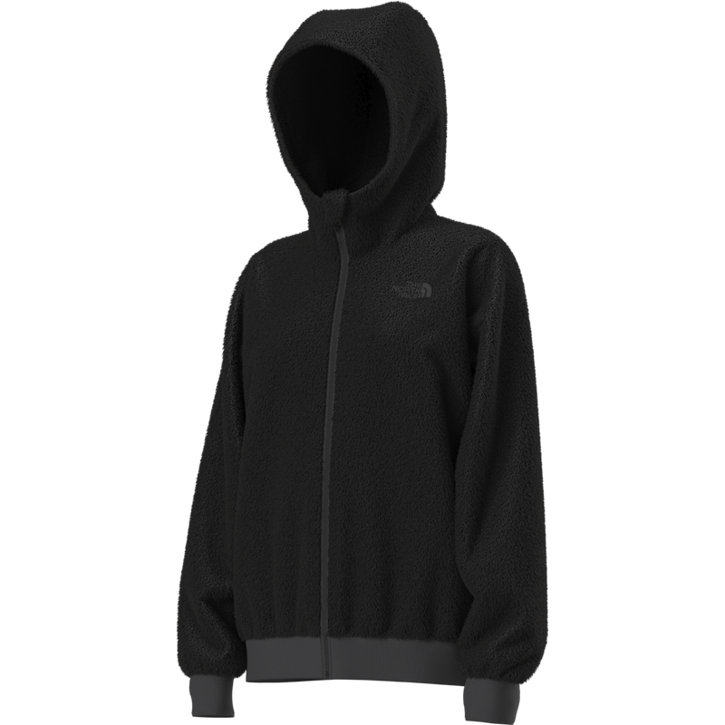 Youth Osito Full Zip Hoodie, The North Face Youth Osito Full Zip Hoodie 3/4 Front