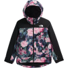 D5E-Pale Blossom Frozen Floral Print