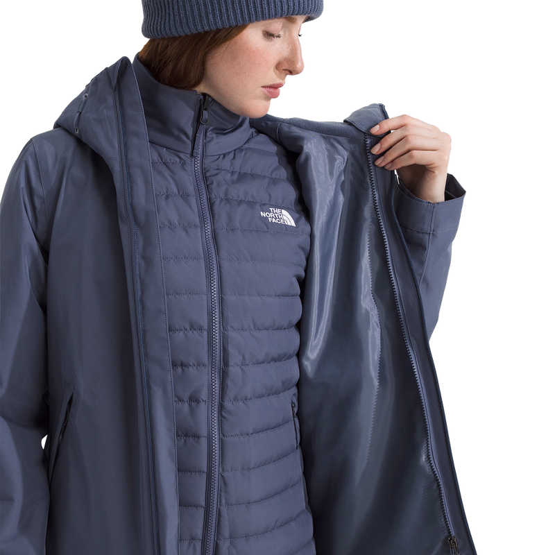 Women's Carto Mono Triclimate, 100268859011 Zipper