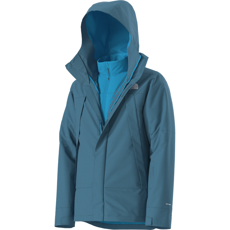 Men's Clement Triclimate, The North Face Men's Clement Triclimate in Dusk Blue/Meridian Blue