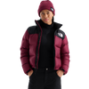 The North Face Women's 1996 Retro Nuptse Jacket in Burgundy Crush/TNF Back