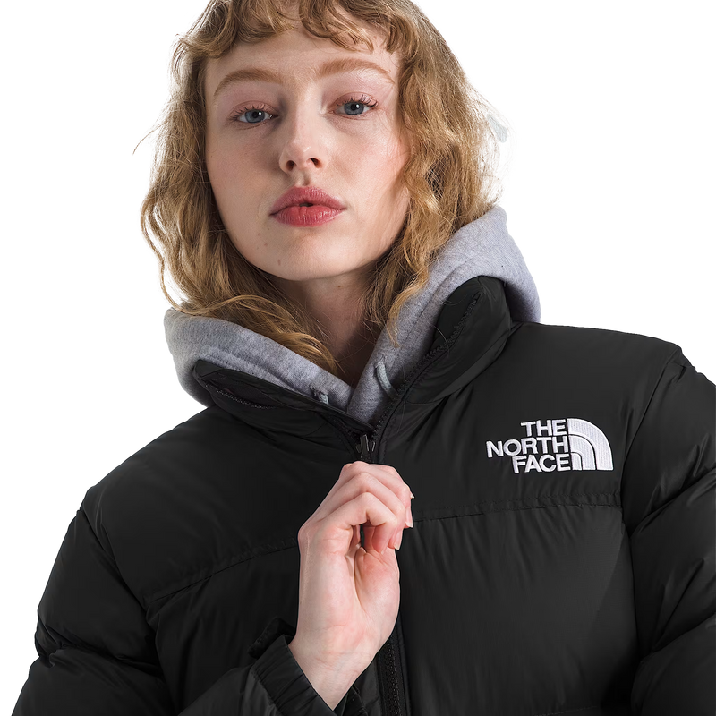 Women's 1996 Retro Nuptse Jacket, The North Face Women's 1996 Retro Nuptse Jacket Closed