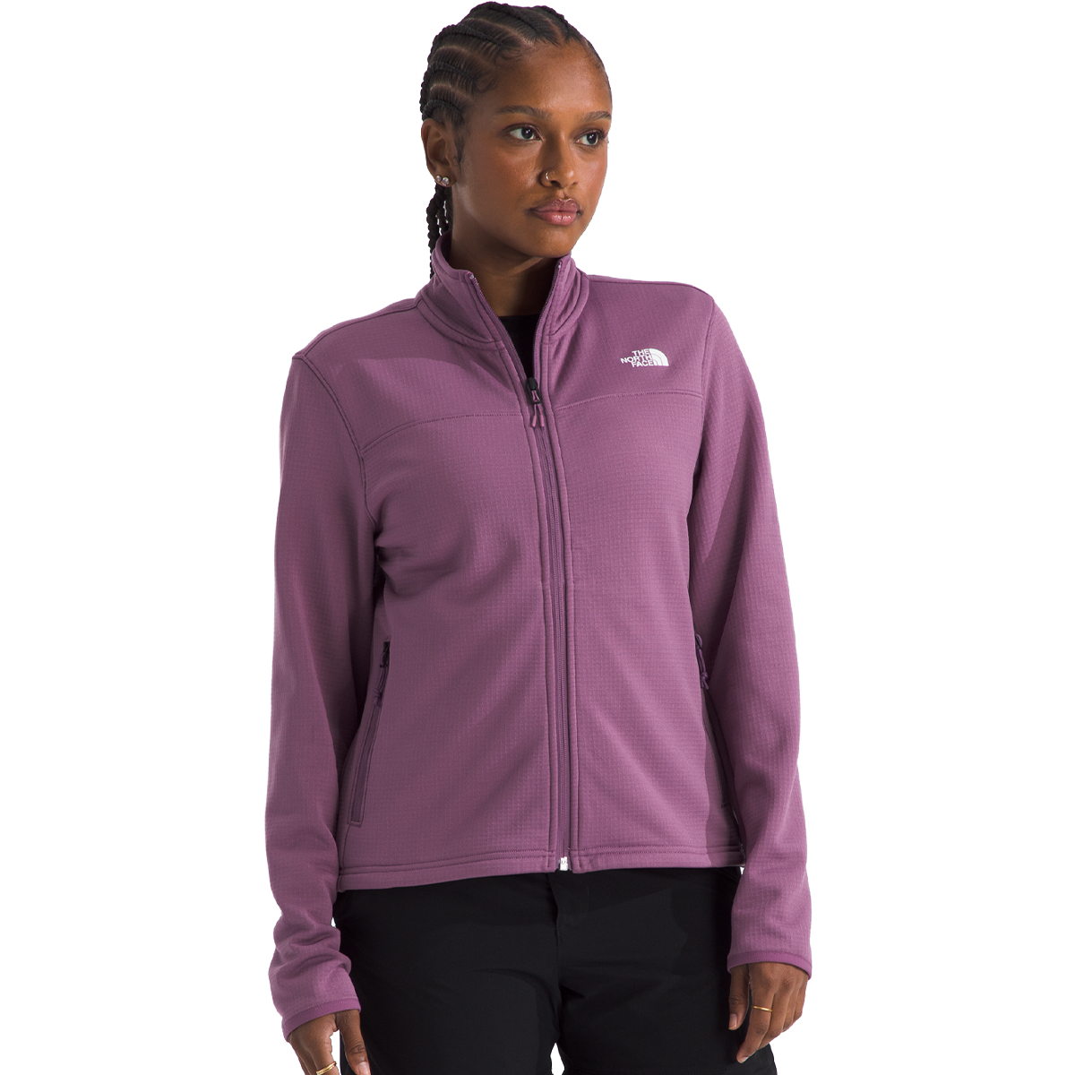 Women's Cedar Trail Grid Fleece Jacket alternate view