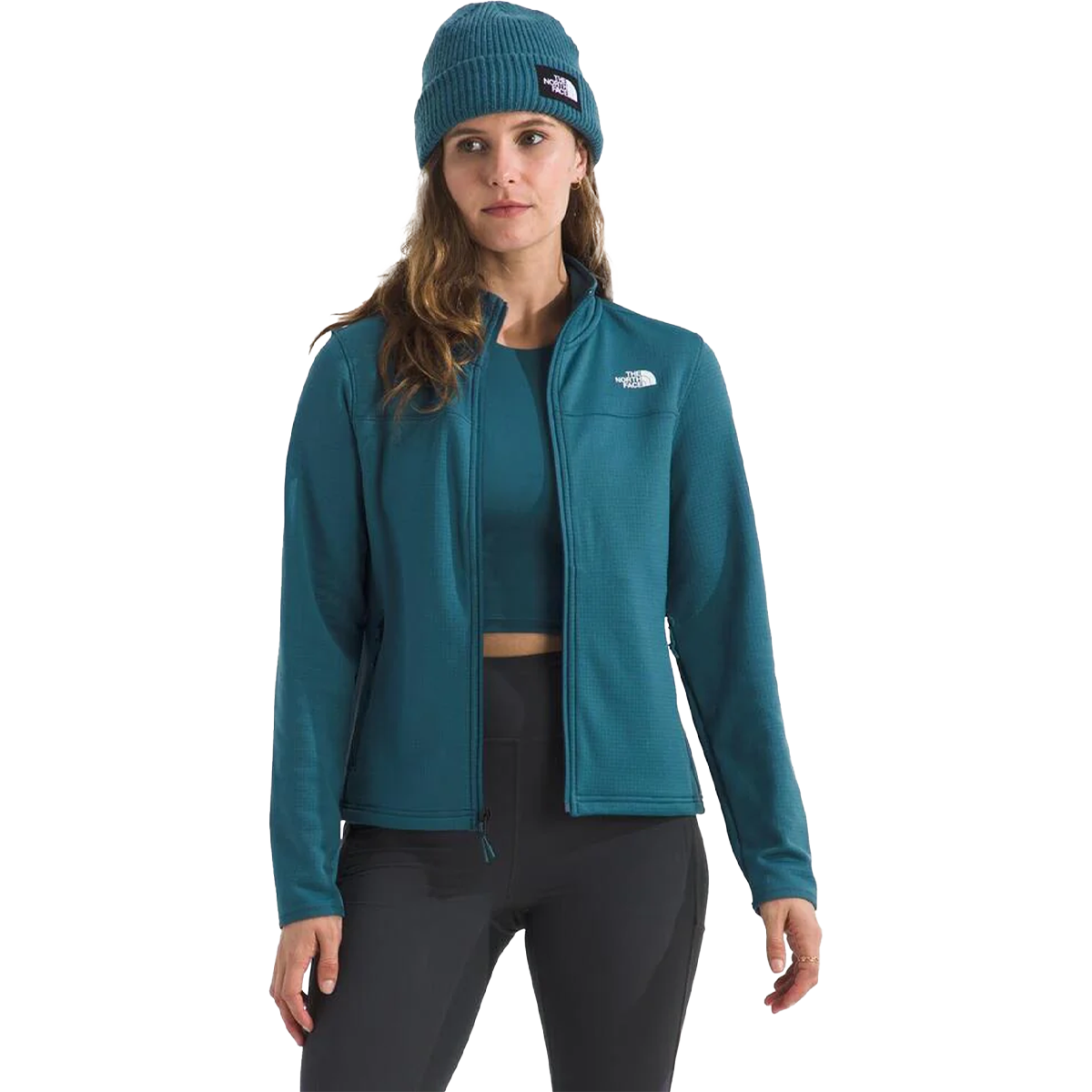 Women's Cedar Trail Grid Fleece Jacket alternate view