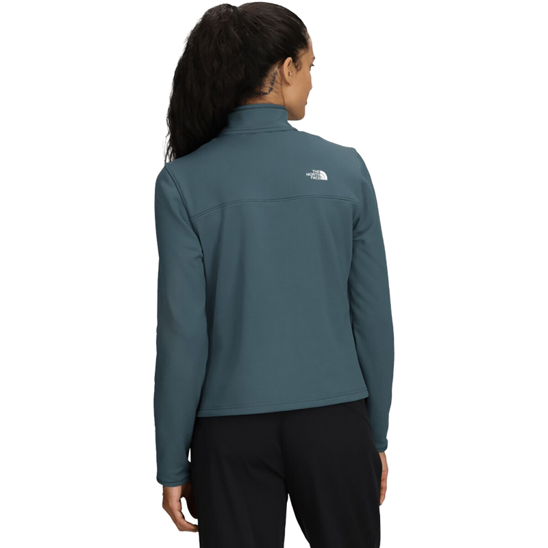 Women's Cedar Trail Grid Fleece 1/4 Zip Jacket, The North Face Women's Cedar Trail Grid Fleece 1/4 Zip Jacket Back