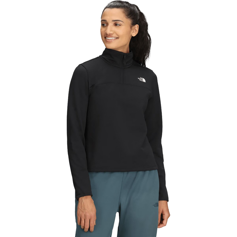 Women's Cedar Trail Grid Fleece 1/4 Zip Jacket, Featured Image