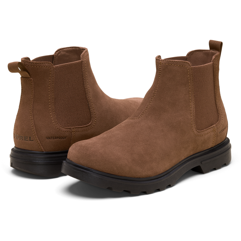 Men's Cyprus Waterproof Chelsea Boot, Sorel CYPRUS™ Men's Waterproof Chelsea Boot heel and toe