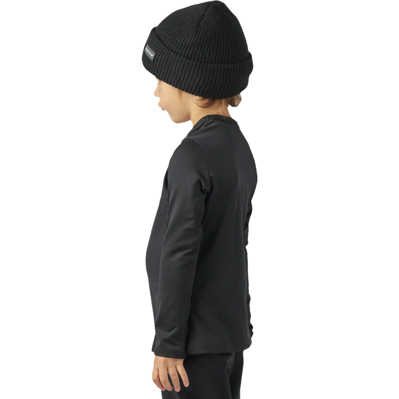Youth Therma Base Layer Crewneck, Blackstrap Youth Therma Base Layer Crewneck side