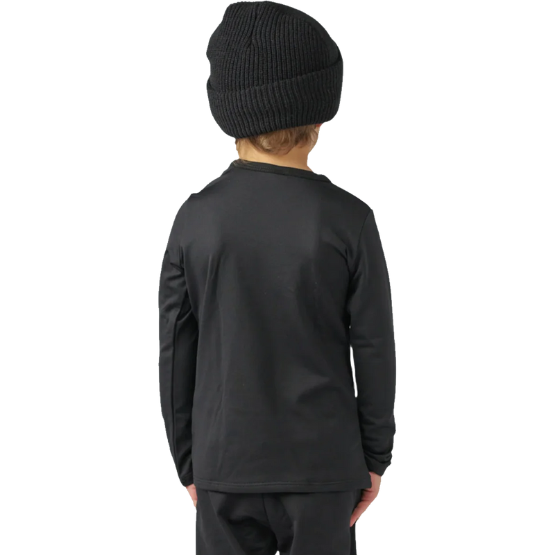 Youth Therma Base Layer Crewneck, Blackstrap Youth Therma Base Layer Crewneck back