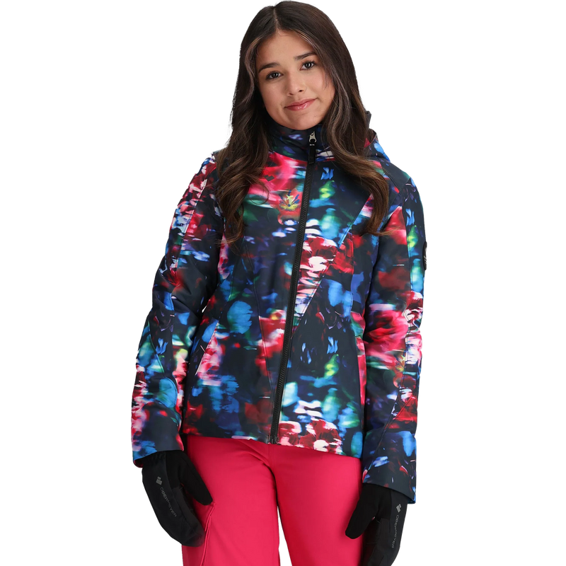 Youth Rylee Print Jacket, Obermeyer Youth Rylee Print Jacket front