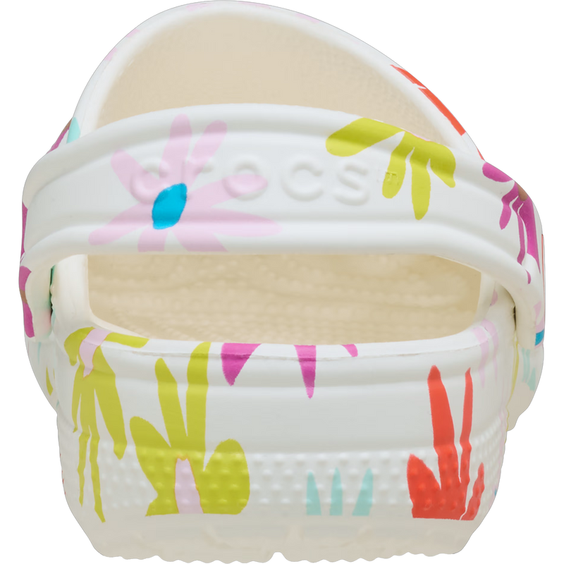 Youth Classic Crafted Daisy Clog, Crocs Youth Classic Crafted Daisy Clog Top Back