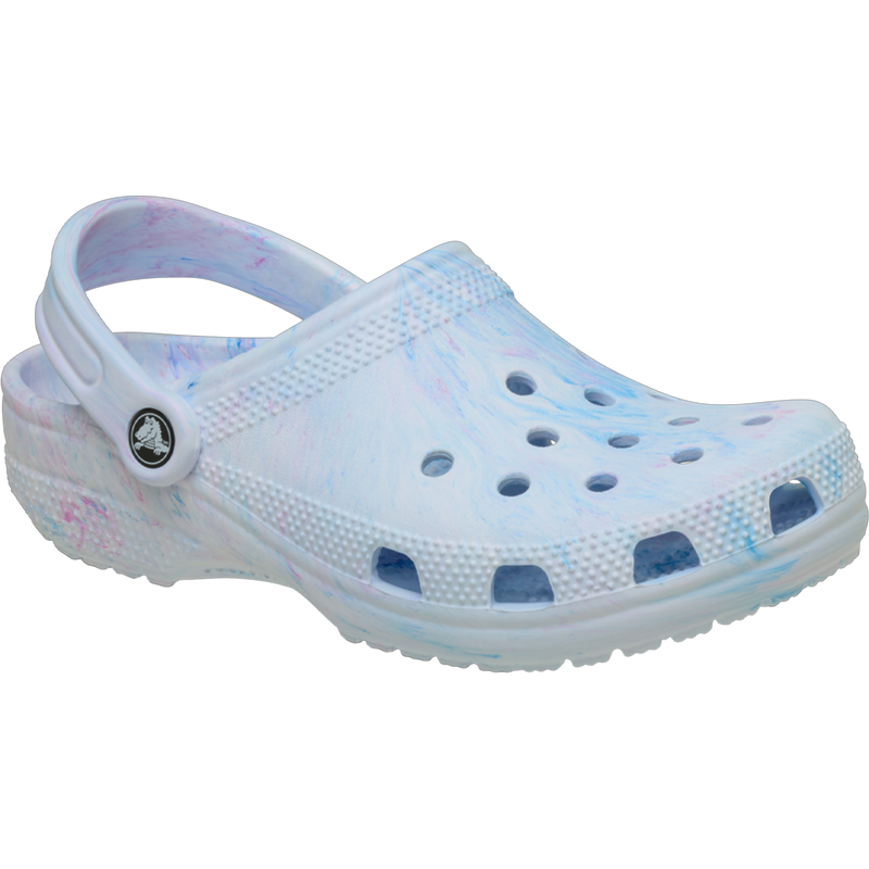 Classic Watercolor Marbled Clog, Crocs Classic Watercolor Marbled Clog Front
