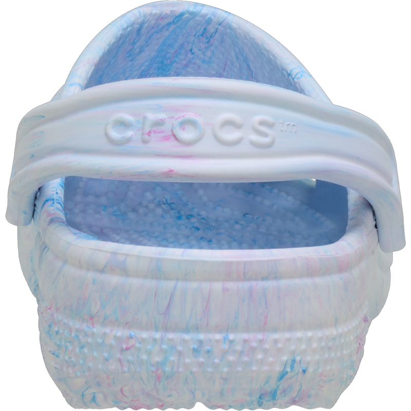 Classic Watercolor Marbled Clog, Crocs Classic Watercolor Marbled Clog Back