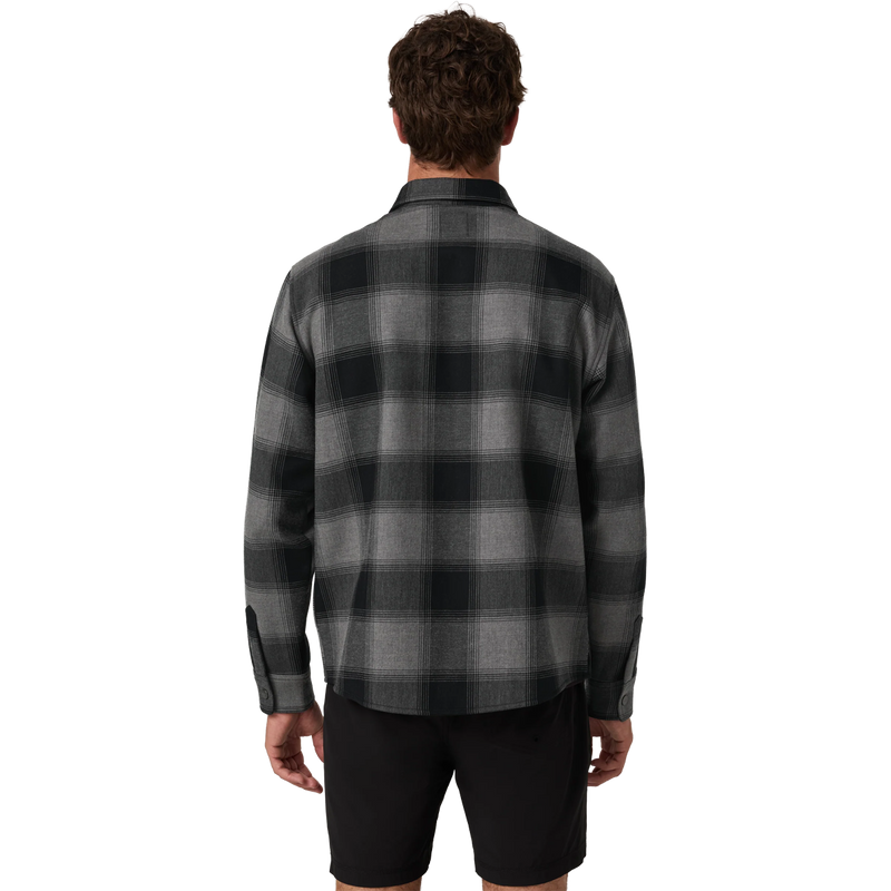 Men's Range Shirt Jacket 2.0, Vuori Men's Range Shirt Jacket 2.0 back on model