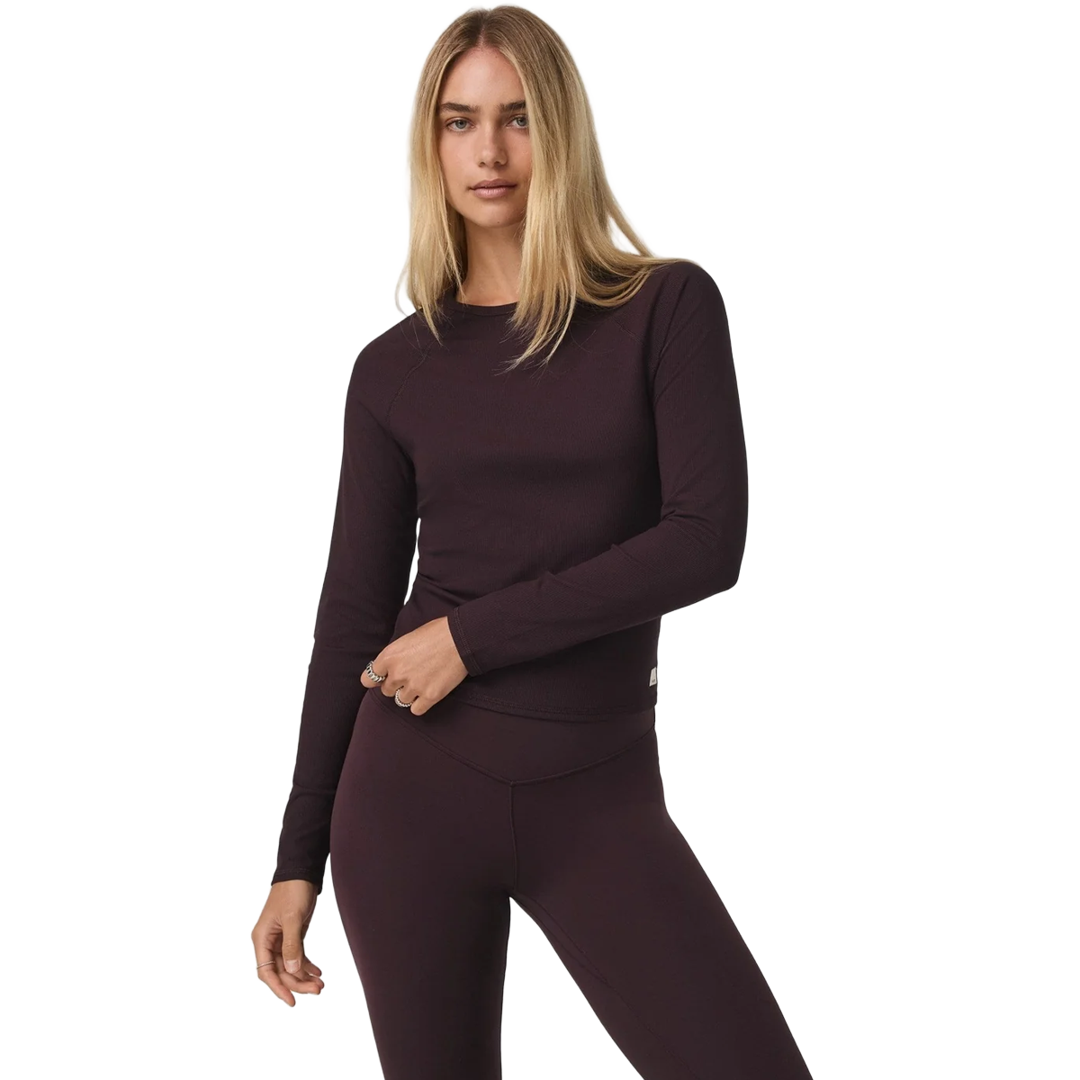 Women's Long Sleeve Pose Crew alternate view