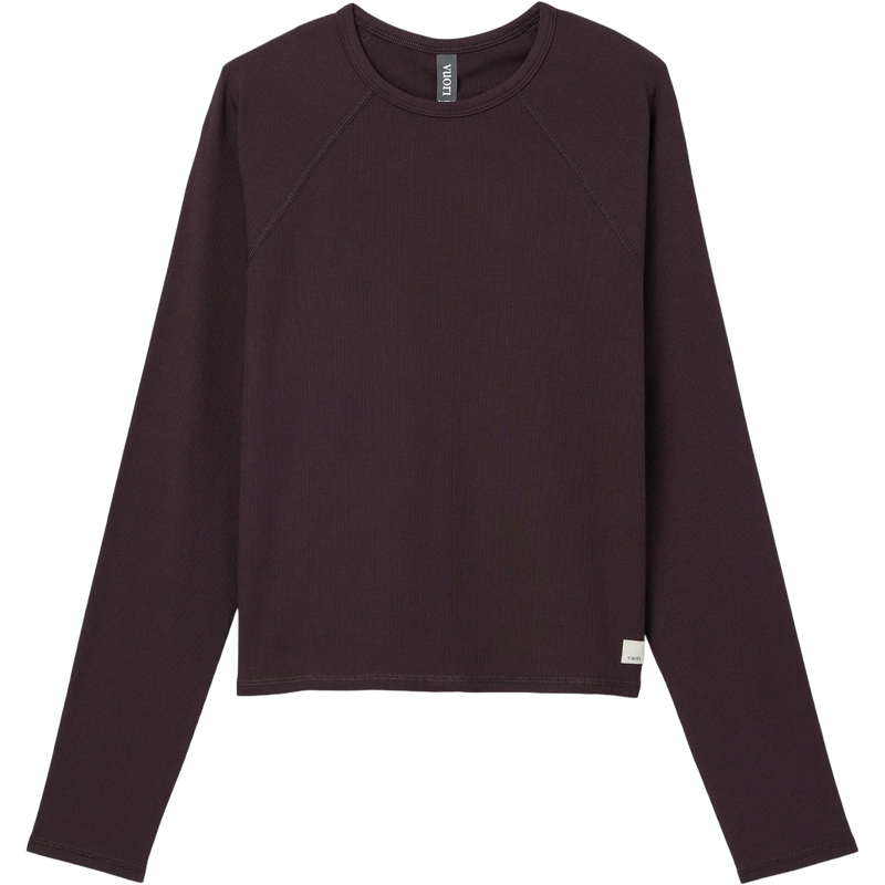 Women's Long Sleeve Pose Crew, Featured Image